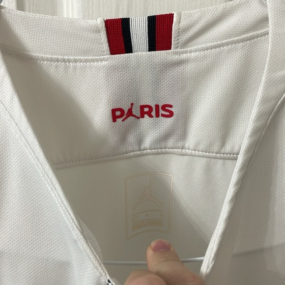 Fly Emirates Paris saint Germain Jordan soccer jersey used large - Picture 3 of 6